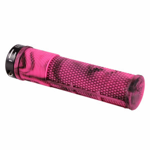 DMR Lock-On Grips DMR Brendog Flangeless DeathGrip Thin - Marble Pink