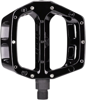 DMR Pedals Black DMR V8 Classic DU Pedals - Platform Aluminum 9/16" Black