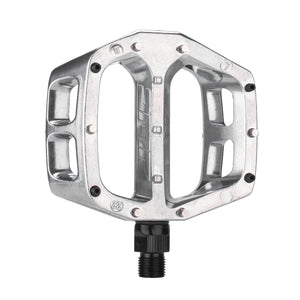 DMR Pedals Silver DMR V8 Classic DU Pedals - Platform Aluminum 9/16" Black