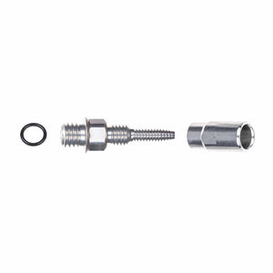 Trickstuff M6x1 Fitting For Beta Kevlar Hose Silver Each