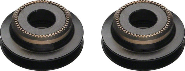 DT Swiss Front Axle Conversion Kit DT Swiss 5mm QR to 9mm Thru Bolt conversion end caps pre-2010 6-bolt 240 front hubs