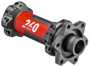 DT Swiss Front Hub DT Swiss 240 Front Hub - 15 x 110mm 6-Bolt Black/Red 28H