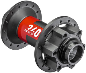 DT Swiss Front Hub DT Swiss 240 Front Hub - 20 x 110mm DH Boost 6-Bolt Black/Red 32H