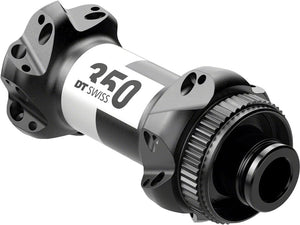 DT Swiss Front Hub DT Swiss 350 Front Hub - 12 x 100mm Center-Lock Black 24h Straight Pull
