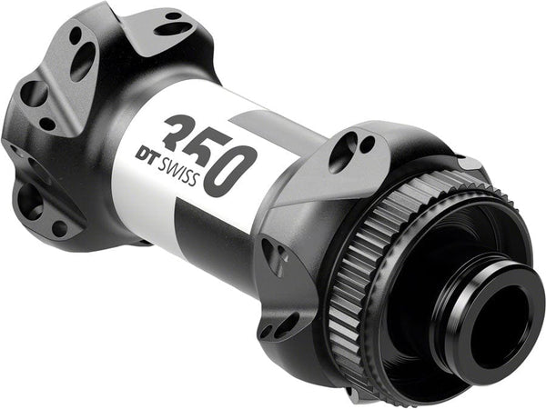 DT Swiss Front Hub DT Swiss 350 Front Hub - 12 x 100mm Center-Lock Black 24h Straight Pull