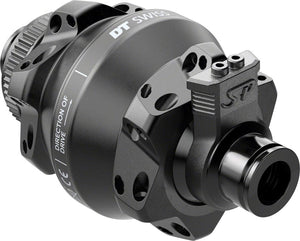 DT Swiss Front Hub DT Swiss 350 Front Hub - 12 x 100mm Center-Lock BLK 24H Dynamo Shutter 35P Straight Pull