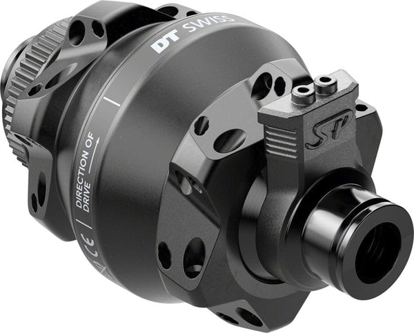 DT Swiss Front Hub DT Swiss 350 Front Hub - 12 x 100mm Center-Lock BLK 24H Dynamo Shutter 35P Straight Pull