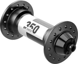 DT Swiss Front Hub DT Swiss 350 Front Hub - QR x 100mm Rim Brake Black 24H
