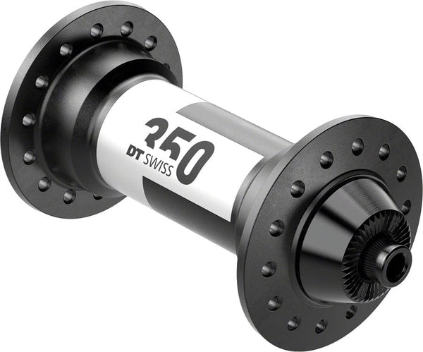 DT Swiss Front Hub DT Swiss 350 Front Hub - QR x 100mm Rim Brake Black 24H