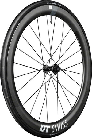 DT Swiss Front Wheel DT Swiss ARC 1400 DiCut 50 Front Wheel - 700 12 x 100mm Center-Lock BLK WTS w/Aero 111 Tire