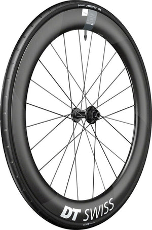 DT Swiss Front Wheel DT Swiss ARC 1400 DiCut 62 Front Wheel - 700 12 x 100mm Center-Lock BLK WTS w/Aero 111 Tire