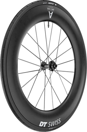 DT Swiss Front Wheel DT Swiss ARC 1400 DiCut 85 Front Wheel - 700 12 x 100mm Center-Lock BLK WTS w/Aero 111 Tire