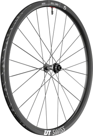 DT Swiss Front Wheel DT Swiss GRC 1100 DICUT 30 Front Wheel - 700 12 x100mm CenterLock Black