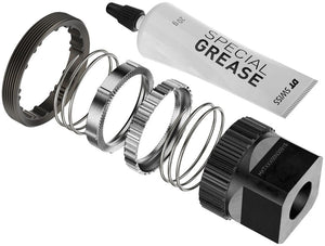 DT Swiss Hub Parts DT Swiss Ratchet DEG DF Anti-pedal Kickback System Upgrade Kit - 90t With Tool