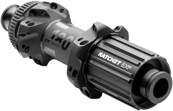 DT Swiss Hubs DT Swiss 180 EXP Rear Hub - 12 x 142mm Center-Lock HG 11 Road BLK 24H Straight Pull 36pt
