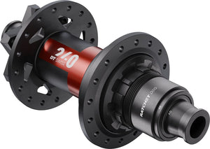 DT Swiss Hubs DT Swiss 240 DEG Rear Hub - 12 x 148mm 6-Bolt XD Black/Red 28H DEG 90 DF