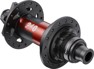 DT Swiss Hubs DT Swiss 240 DEG Rear Hub - 12 x 157mm 6-Bolt XD Slim BLK/Red 32H DEG 90 DF