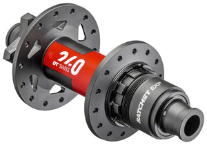 DT Swiss Hubs DT Swiss 240 EXP Rear Hub - 12 x 157mm 6-Bolt XD Black/Red 32H 36pt