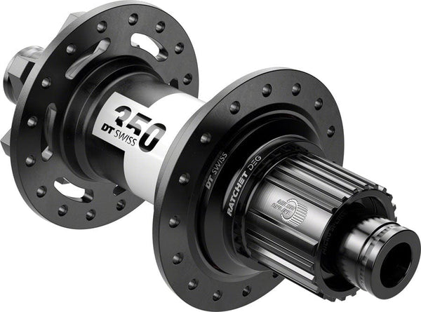 DT Swiss Hubs DT Swiss 350 DEG Rear Hub - 12 x 148mm 6-Bolt Micro Spline Black 28H 72pt