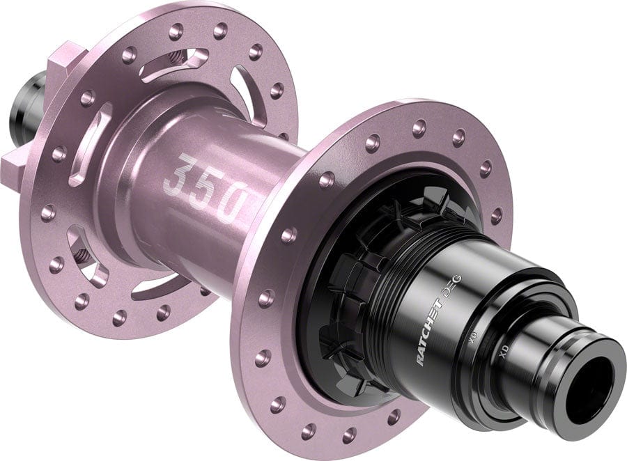 Pink Hub DT Swiss 350 DEG Rear Hub - 12 x 148mm 6-Bolt XD Limited Edition Pink ...