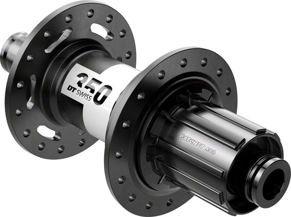 DT Swiss Hubs DT Swiss 350 DEG Rear Hub - 12 x 148mm Center-Lock HG 11 MTN Black 32H 72pt