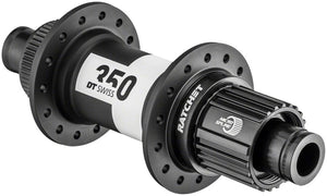 DT Swiss Hubs DT Swiss 350 Rear Hub - 12 x 142mm Center-Lock Micro Spline Black 24H 36pt