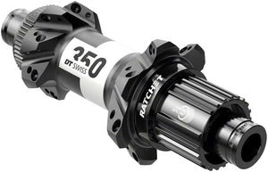 DT Swiss Hubs DT Swiss 350 Rear Hub - 12 x 148mm Center-Lock Micro Spline BLK 28H Straight Pull 36pt Straight Pull