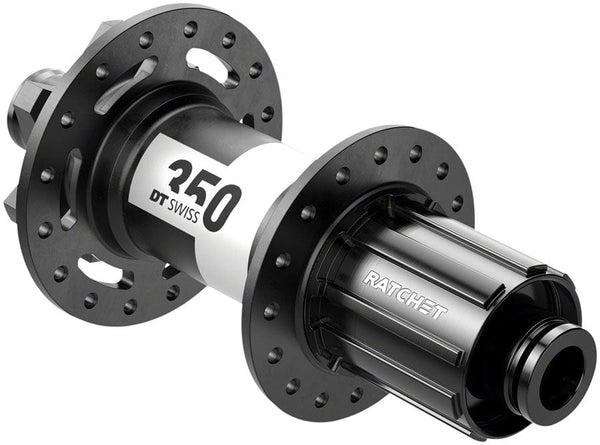 DT Swiss Hubs DT Swiss 350 Rear Hub - 12 x 150mm 6-Bolt HG11 MTN Black 32H 36pt