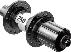DT Swiss Hubs DT Swiss 350 Rear Hub - QR x 130mm Rim Brake HG11 Road Black 24H 36pt