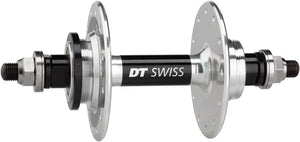DT Swiss Hubs DT Swiss 370 Track Rear Hub - 10 x 1 Threaded x 120mm Rim Brake Threaded Polished 24H