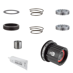 Dt swiss Hubs Dt swiss Shimano Microspline Ratchet Conversion Kit SHI 12s Micro 18t Alloy Blk