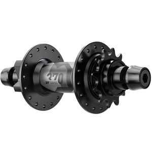 DT Swiss Hubs Rear / 10X135mm Nutted DT Swiss 370 Dirt Jump Hubs