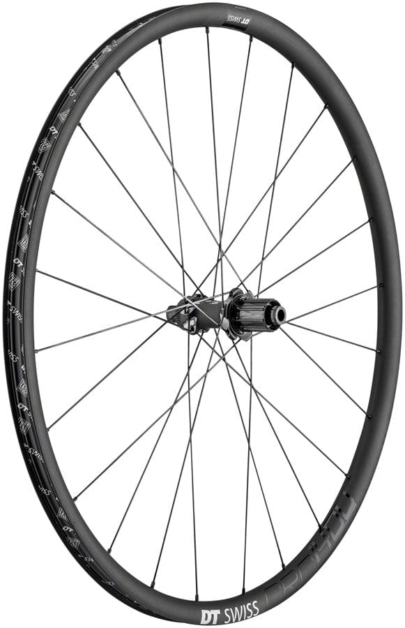 DT Swiss Rear Wheel 24Mm / Shimano HGR11 DT Swiss CRC 1400 Spline Rear Wheel - 700C, Black