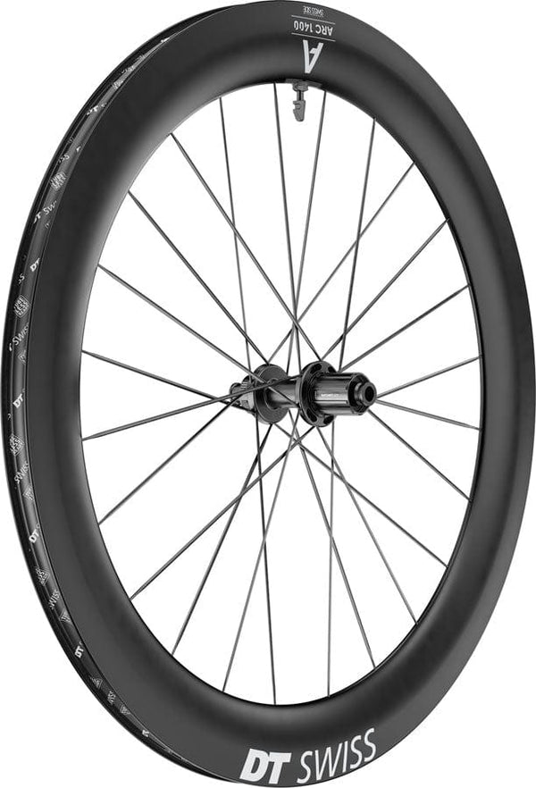 DT Swiss Rear Wheel DT Swiss ARC 1400 DiCut 65 Rear Wheel - 700 12 x 142mm Center-Lock HG11 Road/XDR Ratchet EXP 36 BLK