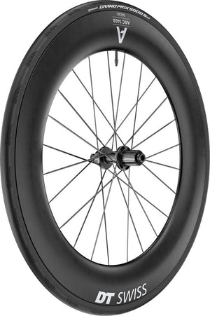 DT Swiss Rear Wheel DT Swiss ARC 1400 DiCut 85 Rear Wheel - 700 12 x 142mm Center-Lock HG11 Road/XDR Ratchet EXP 36 BLK WTS w/Grand Prix 5000 STR Tire