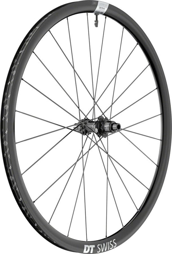DT Swiss Rear Wheel DT Swiss E 1800 Spline 30 Rear Wheel - 700c 12 x 142mm Center-Lock XDR Ratchet LN 18 BLK