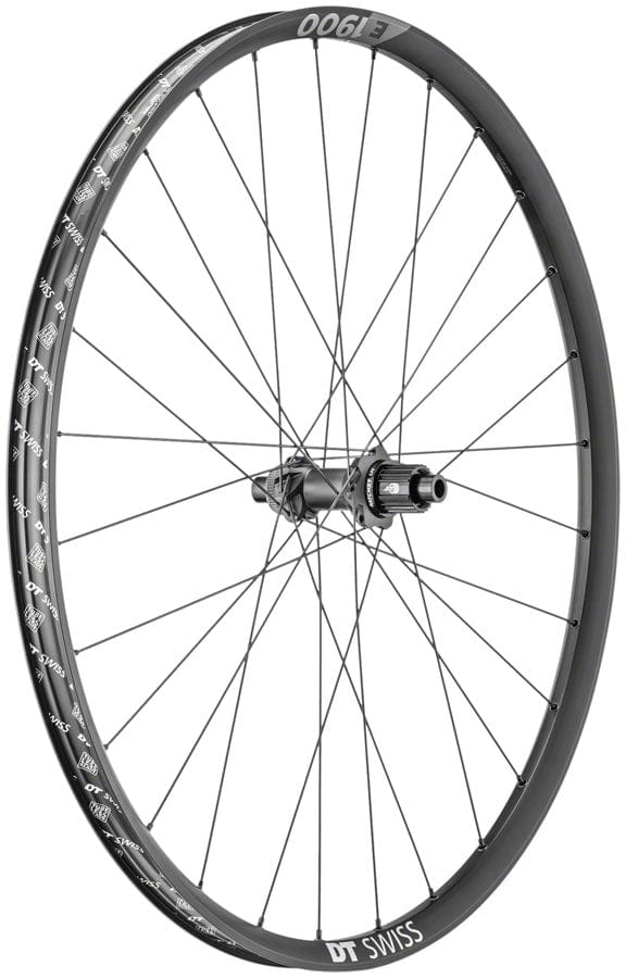 DT Swiss Rear Wheel DT Swiss E 1900 Spline 30 Rear Wheel - 29" 12 x 148mm Center-Lock Micro Spline BLK