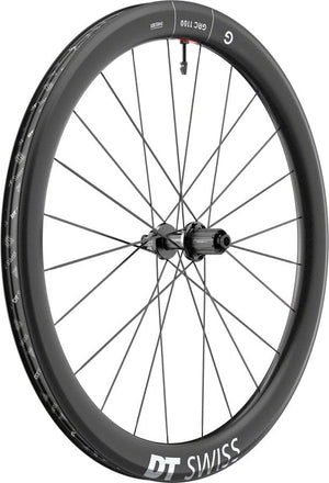 DT Swiss Rear Wheel DT Swiss GRC 1100 DiCut 50 Rear Wheel - 700c 12 x 142mm Center-Lock HG11 Road/XDR Ratchet EXP 36 BLK