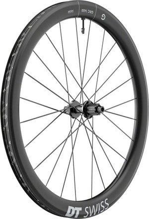 DT Swiss Rear Wheel DT Swiss GRC 1400 DICUT 50 Rear Wheel - 700c 12 x 142mm Center-Lock N3W Ratchet EXP 36 BLK