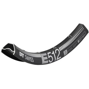 DT Swiss Rims DT Swiss E 512 Tubeless Ready 29" Disc Rim 32h Black