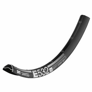 DT Swiss Rims DT Swiss E 532 Tubeless Ready 27.5" Disc Rim 32h Black