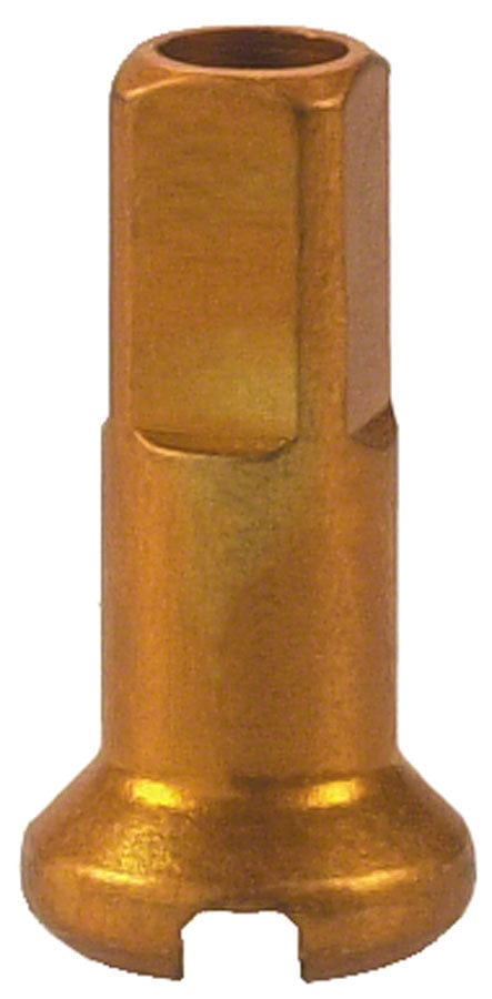 DT Swiss Spoke Nipples 2.0Mm / Gold DT Swiss Standard Spoke Nipples - Box of 100