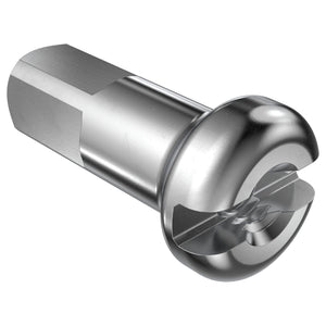 DT Swiss Spoke Nipples DT Swiss Brass Nipple 13g/12mm Silver Box/100