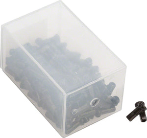 DT Swiss Spoke Nipples DT Swiss Pro Head Brass Nipples: 2.0 x 14mm Black Box of 100
