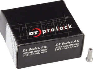 DT Swiss Spoke Nipples DT Swiss Pro Lock Aluminum Nipples: 2.0 x 12mm Silver Box of 100