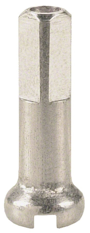 DT Swiss Spoke Nipples DT Swiss Standard Aluminum Nipples: 1.8 x 16mm Silver Box of 100