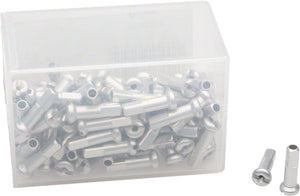 DT Swiss Spoke Nipples DT Swiss Standard Aluminum Nipples: 2.0 x 16mm Silver Box of 100