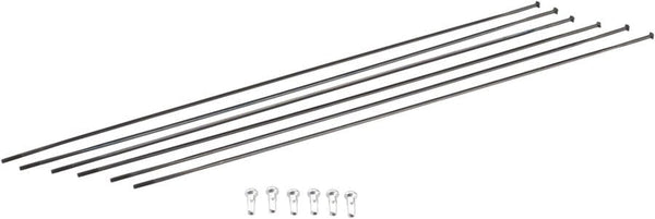 DT Swiss Spokes DT Swiss ARC1400 DiCut 62 DB Spoke Kit: Front & Rear Black