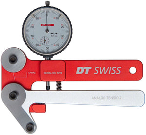 DT Swiss Wheel Building Tools / Truing Stands DT Swiss Analog Spoke Tensiometer - Red/Silver