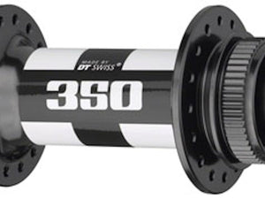 DT Swiss Wheels DT Swiss 350 Front Hub - 12 x 100mm, Center-Lock, Black, 32h